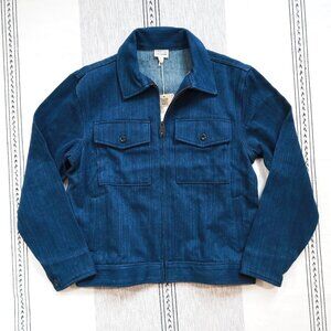 Patagonia Organic Cotton Station Jacket Indigo Blue | Medium